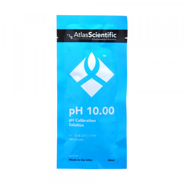 Atlas Scientific pH 10.00 Calibration Solution Pouch