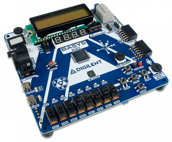 Basys MX3: PIC32MX Trainer Board for Embedded Systems Courses