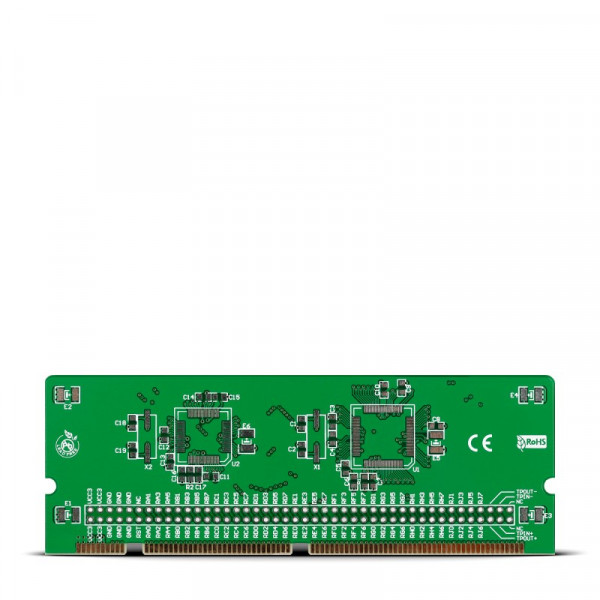 LV18F v6 64-100-pin Ethernet TQFP MCU Card Empty PCB
