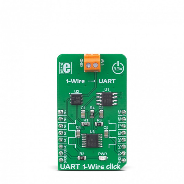 UART 1-Wire Click