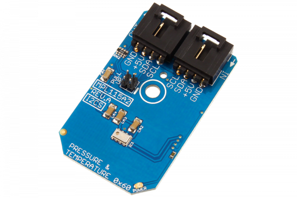 MPL115A2 Digital Barometer 50 to 115 kPa I2C Mini Module