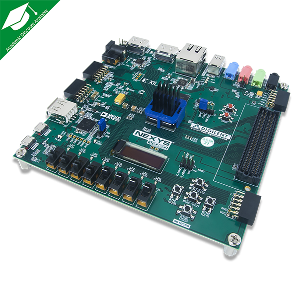 Nexys Video Artix-7 FPGA: Trainer Board for Multimedia Applications