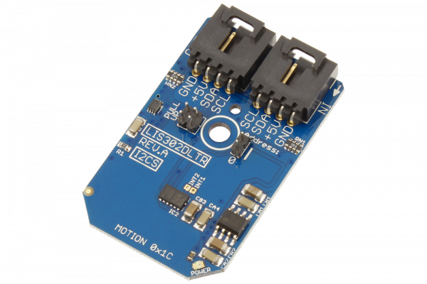 LIS302DLTR MEMS Motion Sensor 3-Axis ±2g/±8g Smart Digital Output Piccolo Accelerometer I2C Mini Module