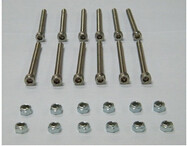 A Set of M5 x 35mm Stainless Steel Inner Hex Head Screw 