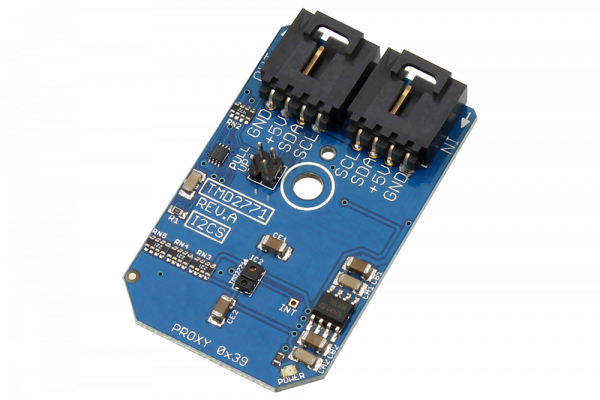 TMD2771 Ambient Light Sensing (ALS) 16-Bit Proximity Detection Calibrated to 100-mm I2C Mini Module