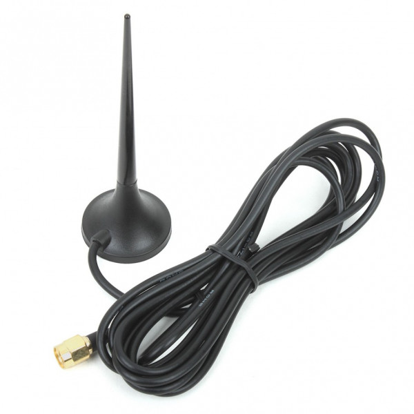 GSM Antenna SMA straight male (Cable length: 2m)