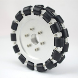  (6 inch) 152mm Double Aluminum Omni Wheel W/ Bearing Rollers Basic