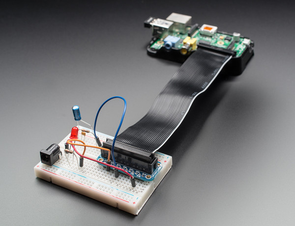 Adafruit Assembled Pi Cobbler Breakout + Cable for Raspberry Pi
