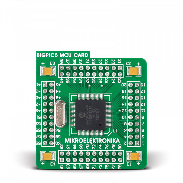 MCU card with PIC18F8520 Microcontroller