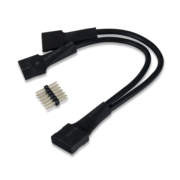 2x6-pin to Dual 6-pin Pmod Splitter Cable