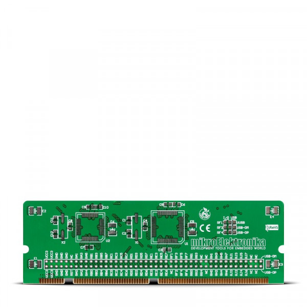 LV18F v6 64-80-pin TQFP MCU Card Empty PCB