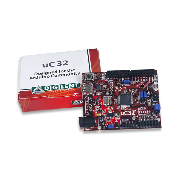 uC32: Arduino-programmable PIC32 Microcontroller Board