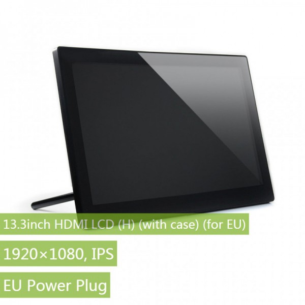 13.3inch HDMI LCD (H) (with case) (for EU), 1920x1080, IPS