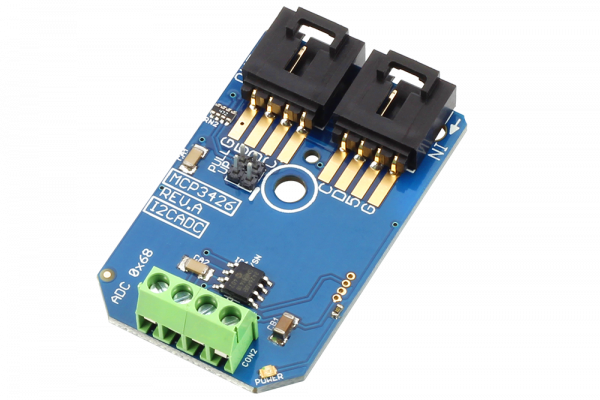 MCP3426 16-Bit 2-Channel Analog to Digital Converter I2C Mini Module