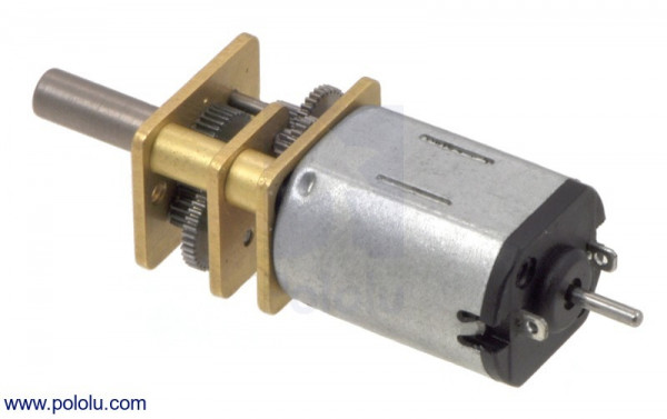 30:1 Micro Metal Gearmotor HP with Extended Motor Shaft