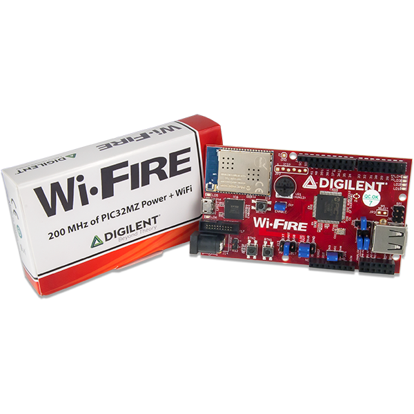 Wi-FIRE: WiFi Enabled PIC32MZ Microcontroller Board