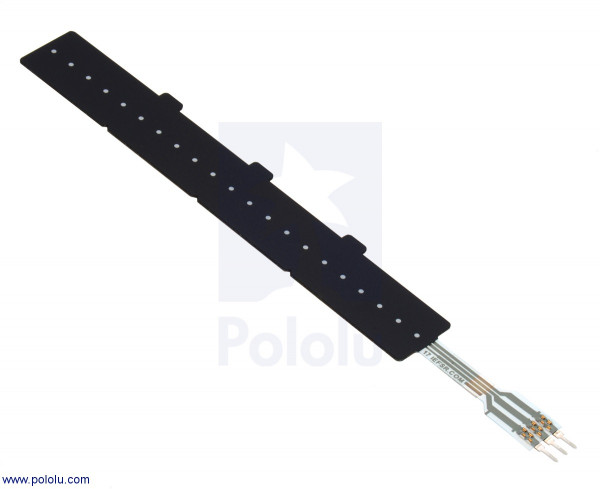 Force-Sensing Linear Potentiometer: 4.0"×0.4" Strip, Customizable Length