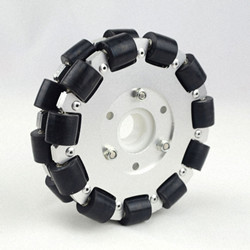 (5inch) 127mm Double Aluminum Omni Wheel W/ Bearing Rollers