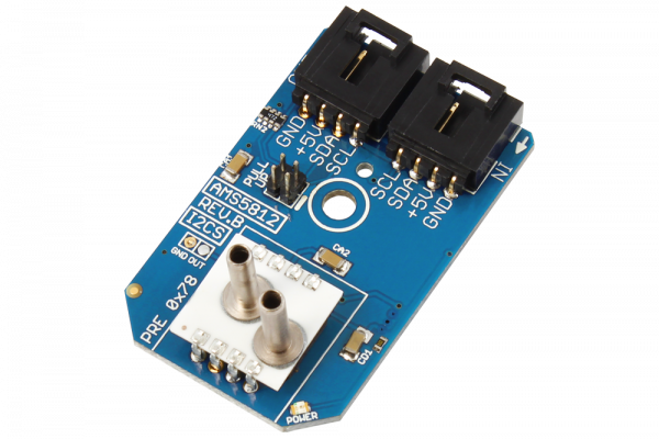 AMS5812-0030-D Amplified Pressure Sensor 0-206.8 mbar 0 to 3.0 PSI I2C Mini Module