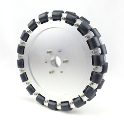 (8 inch) 203mm Double Aluminum Omni Wheel W/ Bearing Rollers