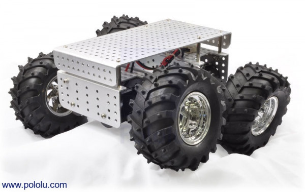 Wild Thumper 4WD All-Terrain Chassis, Silver, 75:1