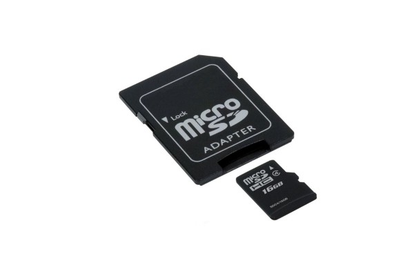16GB microSD memory card (class 10)