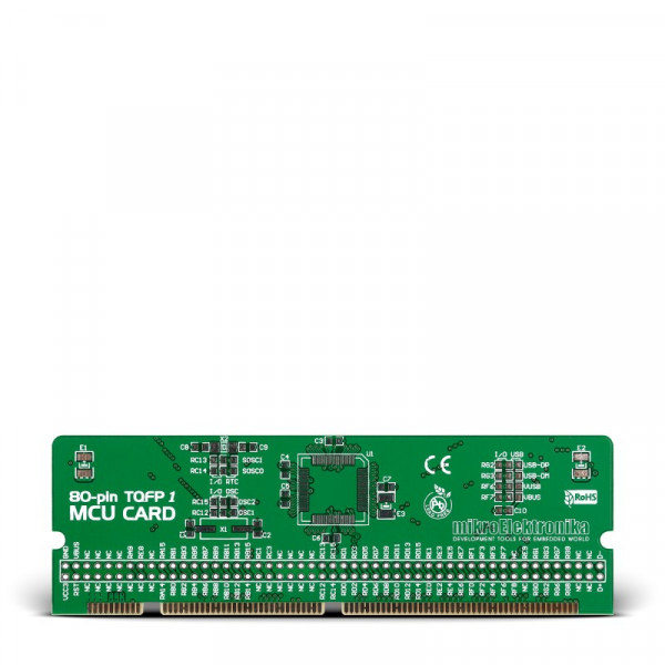 LV-24-33 v6 80-pin TQFP 1 MCU Card Empty PCB