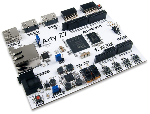 Arty Z7: APSoC Zynq-7000 Development Board for Makers and Hobbyists