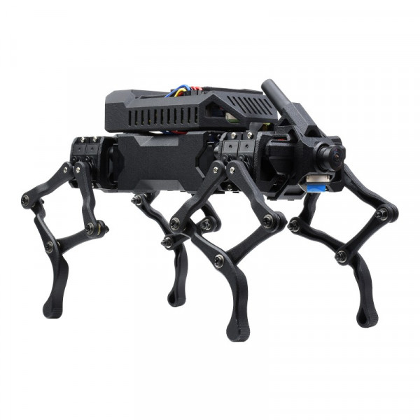 WAVEGO Basic,12-DOF Bionic Dog-Like Robot,Open Source for ESP32 And PI4B,Facial Recognition,Color Tr