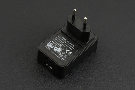 USB Power Supply Wall Adapter 5V@2.5A (EU Standard)