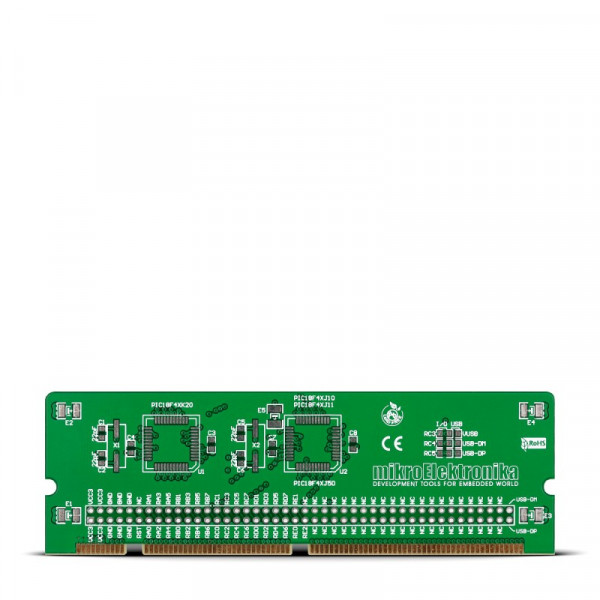LV18F v6 44-pin TQFP MCU Card Empty PCB