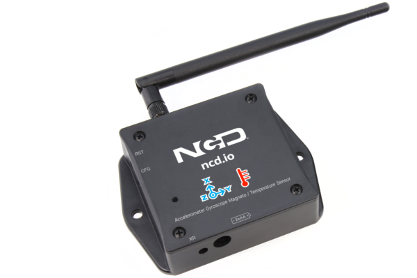 IoT Long Range Wireless Accelerometer Gyro Magneto & Temperature Sensor