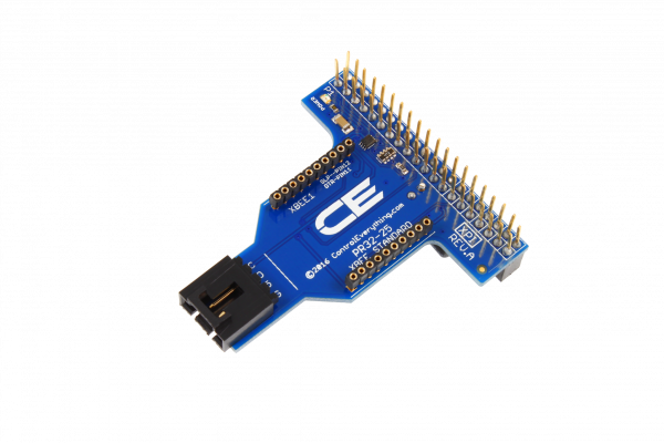 I2C Shield for Raspberry Pi 2 & 3 with Outward Facing I2C and Communications Port