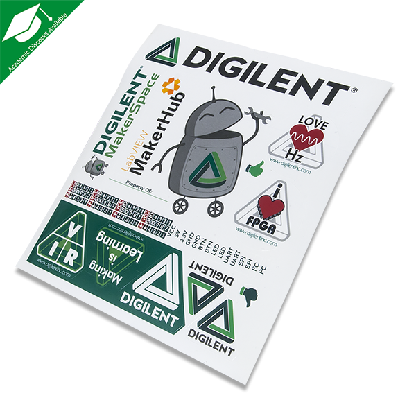 Digilent Sticker Sheet